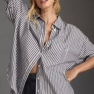 Anthropologie Bennet Buttondown Shirt by Maeve